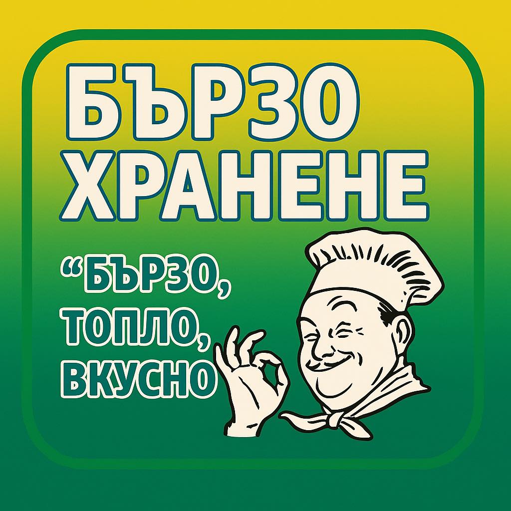 Бързо хранене “Бързо, топло, вкусно